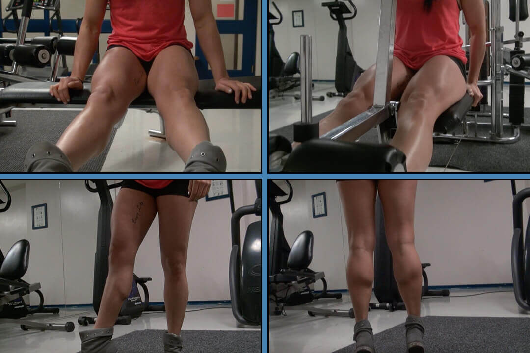 Elsa’s Legs In The Gym