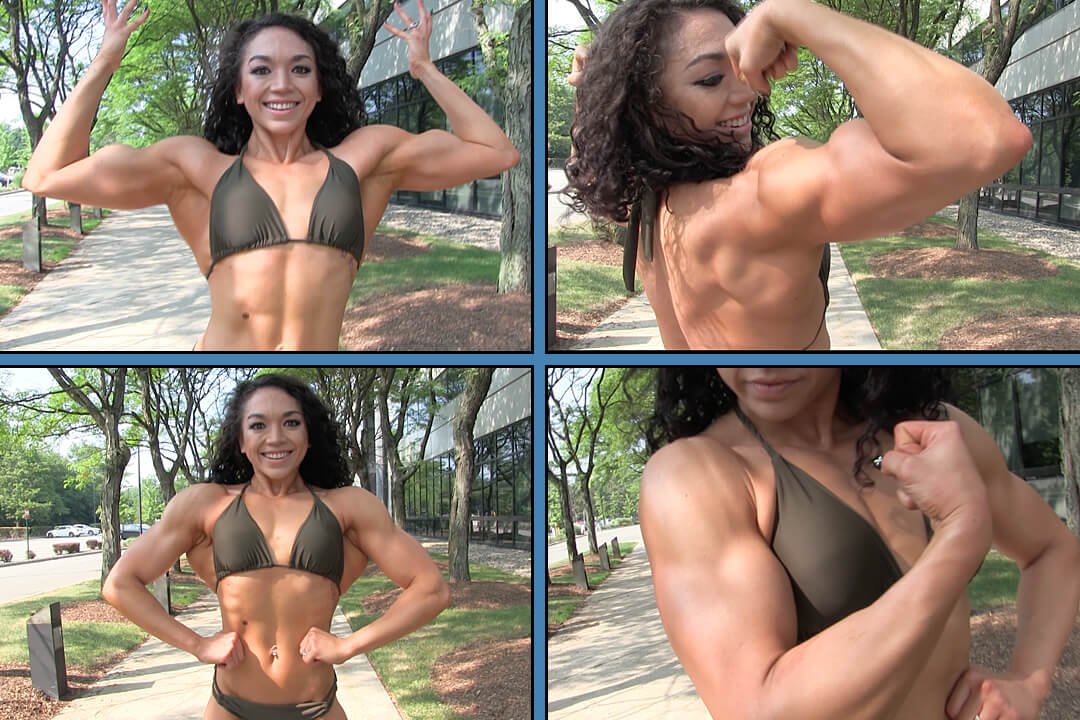 Military Muscle Girl